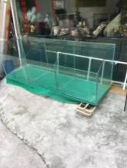 九成新玻璃鱼缸饭店酒店超市养鱼养殖鱼缸